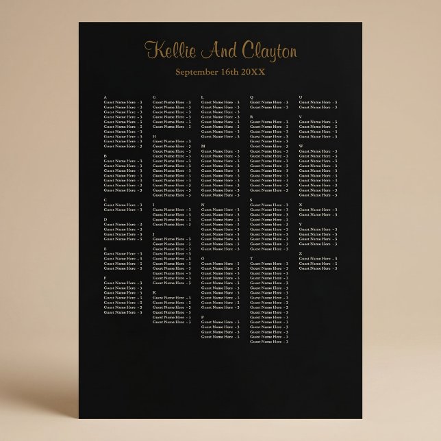 250+ Simple Wedding Seating Chart (Creator Uploaded)