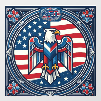 250 USA Anniversary Patriotic Eagle Star & Stripes