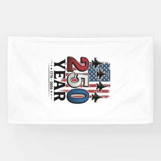 250 Year Patriotic Jet Vintage Engraving Shirt Des Banner