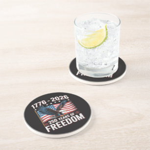 250 Years 1776 2026 250th 4th July Coaster