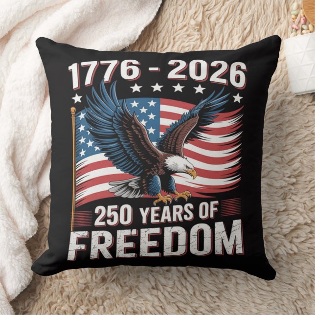 250 Years 1776 2026 250th 4th July Cushion (Blanket)