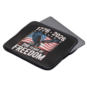 250 Years 1776 2026 250th 4th July Laptop Sleeve