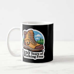250 Years 1776-2026 250th Birthday Hiking Coffee Mug