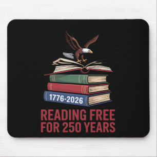 250 Years 1776-2026 250th Birthday Reading Mouse Pad