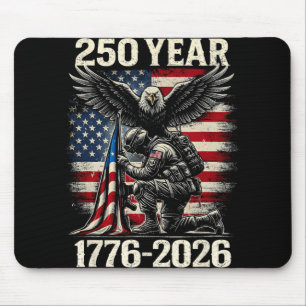 250 Years 250th Anniversary Usa 4th July Independe Mouse Pad