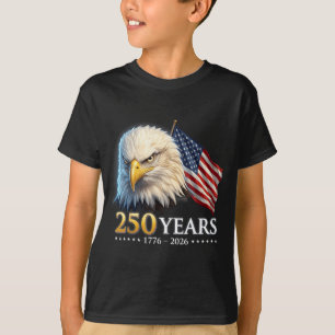 250 Years Aamerican 1776 2026 250th 4th July T-Shirt