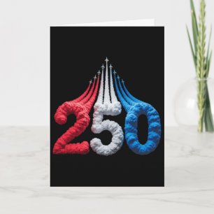 250 Years America 250th Anniversary 1776 2026 Us 4 Card