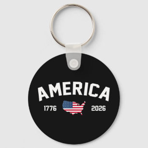 250 Years America 250th Anniversary Independence Key Ring