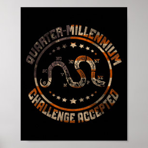 250 Years America Anniversary 1776-2026 Independen Poster