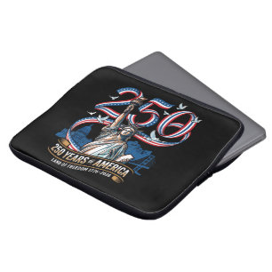 250 Years America Anniversary 1776 2026 Laptop Sleeve