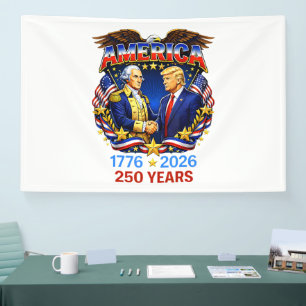 250 Years America Anniversary 250th Banner