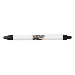 250 Years America Anniversary 250th Independence D Black Ink Pen