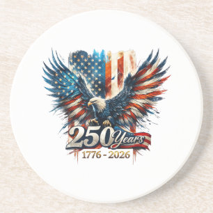 250 Years America Anniversary 250th Independence D Coaster