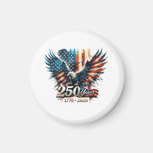 250 Years America Anniversary 250th Independence D Magnet