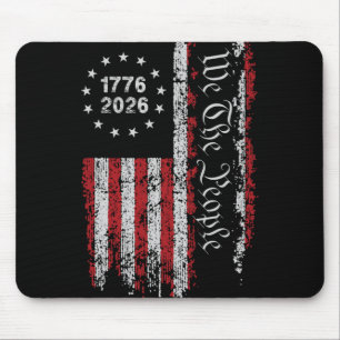 250 Years America Anniversary 250th Independence D Mouse Pad