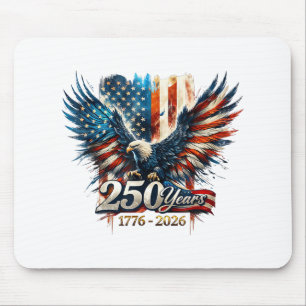 250 Years America Anniversary 250th Independence D Mouse Pad