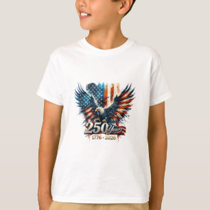 250 Years America Anniversary 250th Independence D T-Shirt
