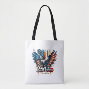 250 Years America Anniversary 250th Independence D Tote Bag