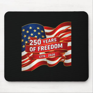 250 years america anniversary 250th independence mouse pad