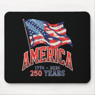 250 Years America Anniversary 250th Independence Mouse Pad