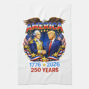 250 Years America Anniversary 250th Tea Towel
