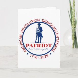 250 Years America Anniversary July 4th Vintage Wom Card