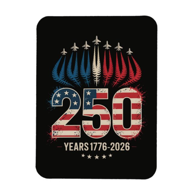 250 Years America Anniversary Magnet (Vertical)