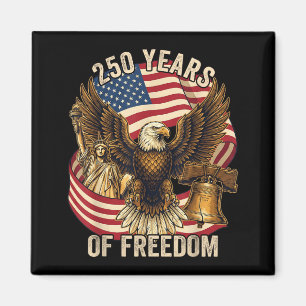250 Years American 1776-2026 250th Birthday 250th Magnet