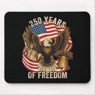 250 Years American 1776-2026 250th Birthday 250th Mouse Pad