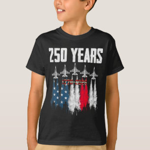 250 Years American 1776 2026 250th USA Birthday T-Shirt
