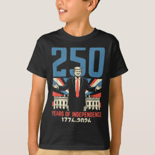 250 Years American 1776 2026 250th USA Birthday T-Shirt