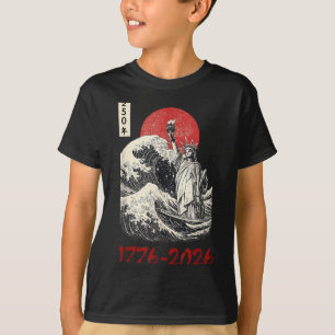 250 Years American 1776 2026 250th USA Birthday T-Shirt