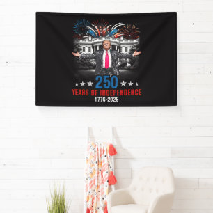 250 Years American 1776 2026 Banner