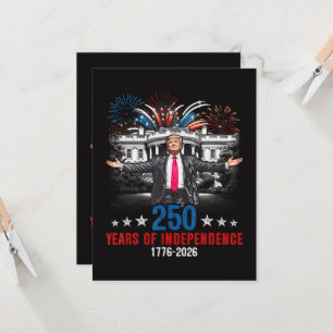 250 Years American 1776 2026 Invitation