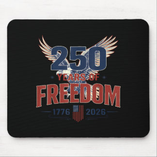 250 Years American 250th Anniversary Design Mouse Pad
