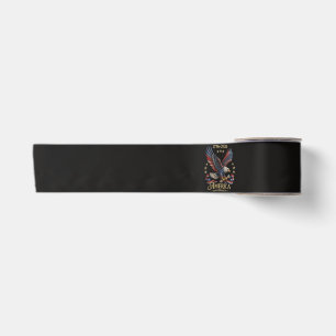 250 Years American 250th Anniversary Eagle Satin Ribbon