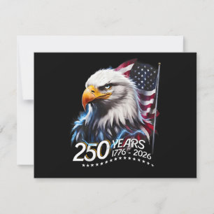 250 Years American 250th Anniversary Patriotic USA Save The Date