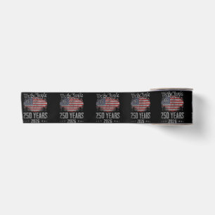 250 Years American 250th Anniversary USA Patriotic Satin Ribbon