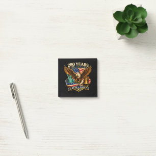 250 Years American 250th Anniversary USA Post-it Notes