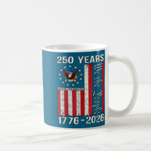 250 Years american 250th anniversary usa us flag 4 Coffee Mug