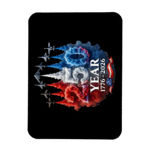 250 Years American 250th USA Patriotic 4th of July Magnet