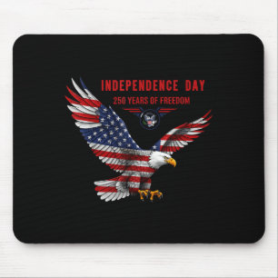 250 years american anniversary 250th independence mouse pad