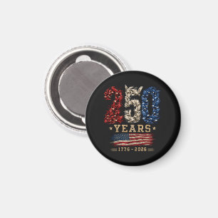 250 Years American Eagle Flag Patriotic Magnet