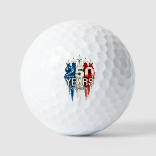 250 Years American Flag 250th Anniversary Golf Balls