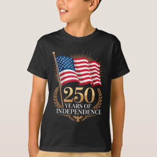 250 years american flag usa 250th anniversary T-Shirt