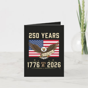 250 Years American Heritage 1776 2026 Holiday Card