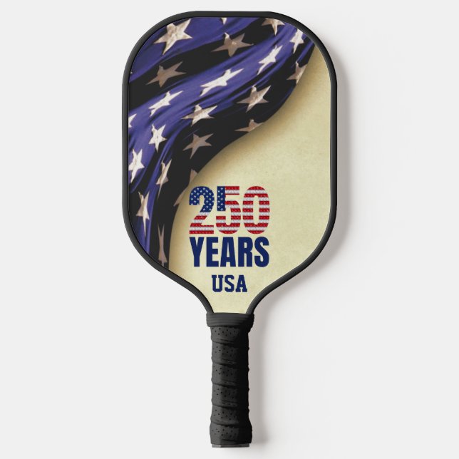 250 Years American Independence Birthday Pickleball Paddle (Front)