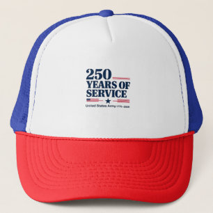 250 Years Anniversary 1776-2026 USA Patriotic Trucker Hat