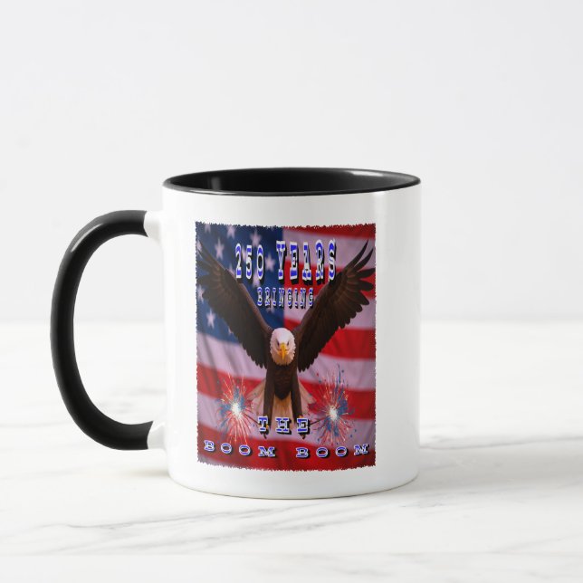 250 Years Bringing the Boom Mug (Left)