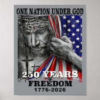 250 Years Dom 1776 2026 250th 4th July Poster